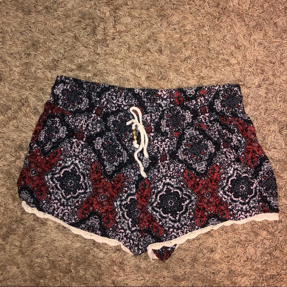 Flowy designed shorts
